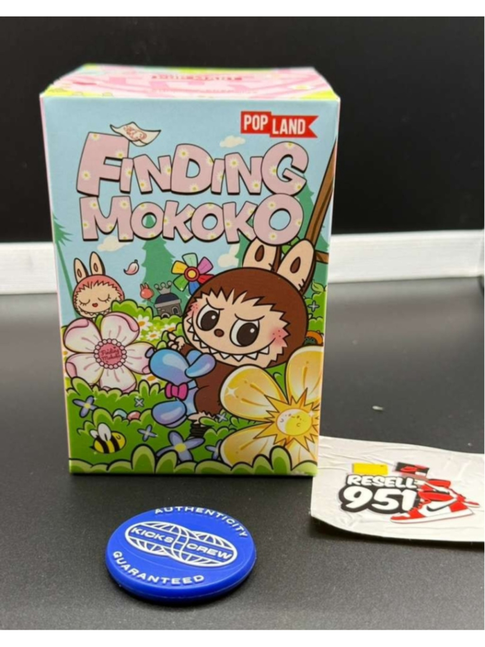 Labubu Pop Mart Finding Mokoko Blind Box Designer Collectible Figure
